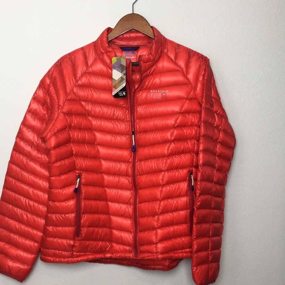 New Red Mountain Hard Wear Down Jacket